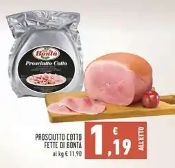 Conad Prosciutto Cotto Fette di Bontà offerta