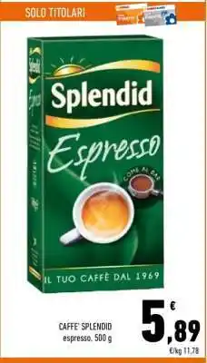 Conad CAFFÈ SPLENDID offerta