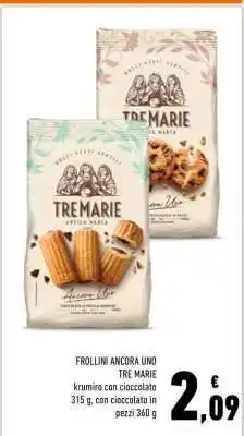 Conad FROLLINI ANCORA UNO TRE MARIE offerta