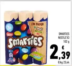 Conad SMARTIES NESTLE'X3 offerta