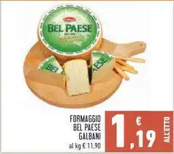 Conad Formaggio Bel Paese Galbani offerta