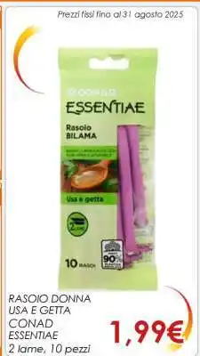 Conad RASOIO DONNA USA E GETTA offerta