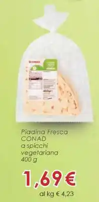 Conad Piadina Fresca CONAD offerta