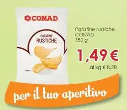 Conad Patatine Rustiche offerta