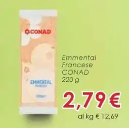 Conad Emmental Francese CONAD offerta