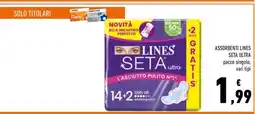 Conad Assorbenti Lines Seta Ultra offerta
