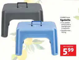 Lidl LIVARNO home Sgabello offerta