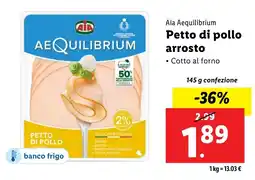 Lidl Aia Aequilibrium Petto di pollo arrosto offerta