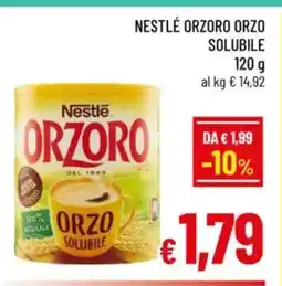 A&O Nestlé orzoro orzo solubile offerta