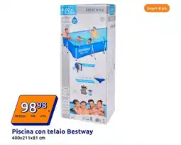 Action Piscina con telaio Bestway offerta