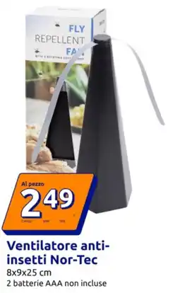 Action Ventilatore anti-insetti Nor-Tec offerta