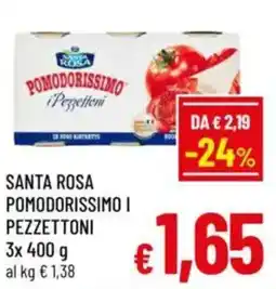 A&O Santa rosa pomodorissimo i pezzettoni offerta