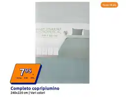 Action Completo copripiumino offerta
