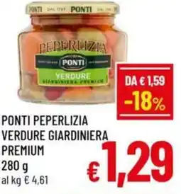 A&O Ponti peperlizia verdure giardiniera premium offerta