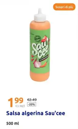 Action Salsa algerina Sau'cee offerta
