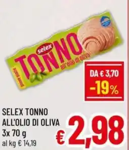 A&O Selex tonno all'olio di oliva offerta