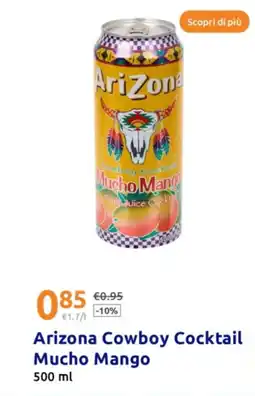 Action Arizona Cowboy Cocktail Mucho Mango offerta