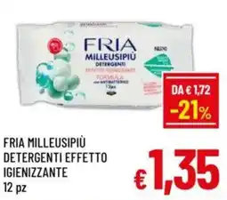 A&O Fria milleusipiù detergenti effetto igienizzante 12 pz offerta