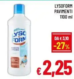 A&O Lysoform pavimenti offerta