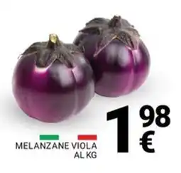 Supermercati Gulliver Melanzane viola offerta