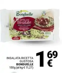 Supermercati Gulliver Insalata ricetta gustosa BONDUELLE offerta