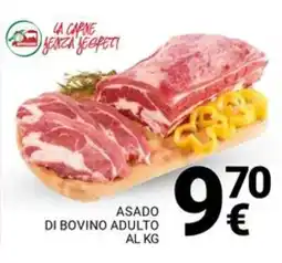 Supermercati Gulliver Asado di bovino adulto offerta