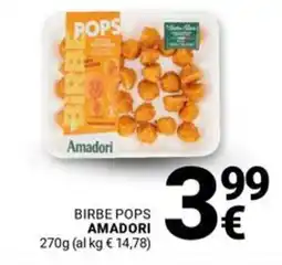 Supermercati Gulliver Birbe pops AMADORI offerta