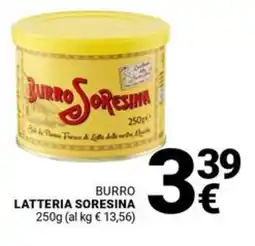 Supermercati Gulliver Burro latteria soresina offerta