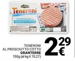 Supermercati Gulliver Teneroni al prosciutto cotto GRANTERRE offerta