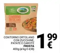 Supermercati Gulliver Contorno ortolano con zucchine, patate e carote FROSTA offerta