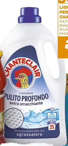 Ekom Liquido per lavatrice chante clair pulito profondo, muschio bianco, marsiglia 35 lavaggi, offerta