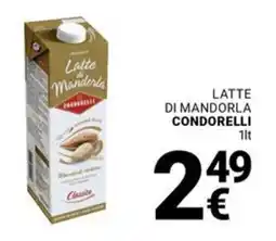 Supermercati Gulliver Latte di mandorla CONDORELLI offerta