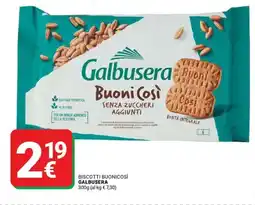 Supermercati Gulliver Biscotti buonicosì GALBUSERA offerta