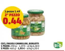 PENNY My bio ceci, fagioli cannellini, borlotti offerta