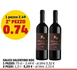PENNY Salice salentino doc offerta
