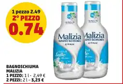 PENNY Bagnoschiuma MALIZIA offerta