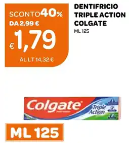 Ekom Dentifricio triple action colgate offerta