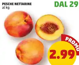 PENNY Pesche nettarine offerta