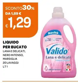 Ekom Liquido per bucato lana e delicati, nero intenso, marsiglia 20 lavaggi offerta