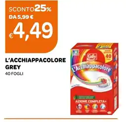 Ekom L'acchiappacolore grey 40 fogli offerta