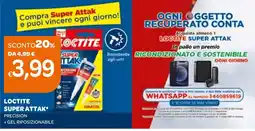 Ekom Loctite super attak offerta