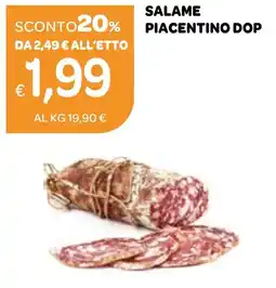 Ekom Salame piacentino dop offerta