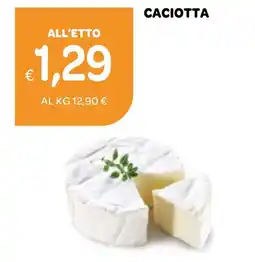 Ekom Caciotta all'etto offerta