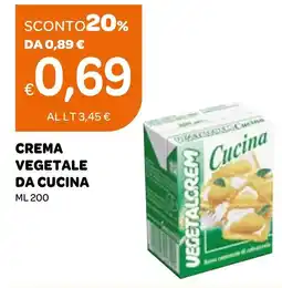 Ekom Crema vegetale da cucina offerta
