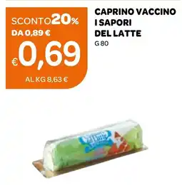 Caprino vaccino i sapori del latte