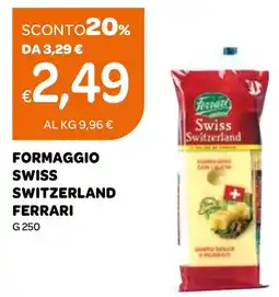 Ekom Formaggio swiss switzerland ferrari offerta