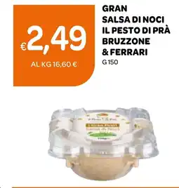 Gran salsa di noci il pesto di prà bruzzone & ferrari