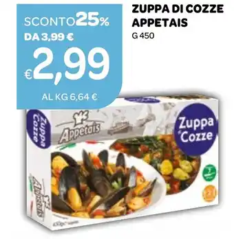 Ekom Zuppa di cozze appetais offerta