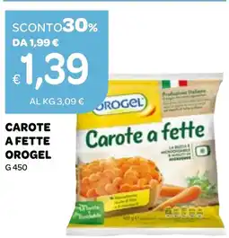 Ekom Carote a fette orogel offerta