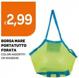 Ekom Borsa mare portatutto forata offerta